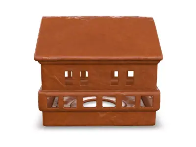 Clay Ceramic House 3D model
