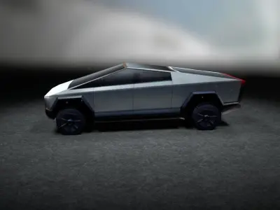 cyeber truck 3D model