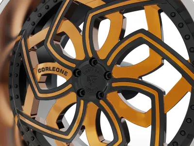 corleone bontate wheel  3D print model