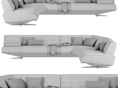Sydney Sofa by Poliform  3D model