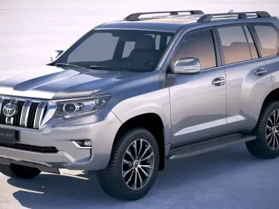 Toyota Land Cruiser 2018 3D model