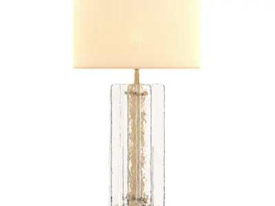 RH LATTICE TABLE LAMP 3D model