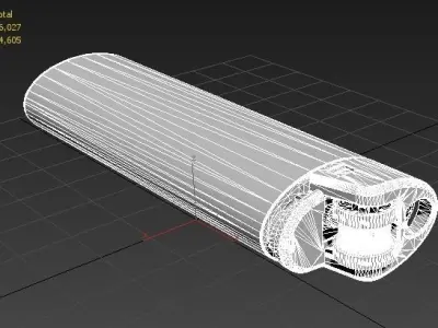 BIC Lighter 3D model