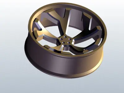 Golden Rim 3D model