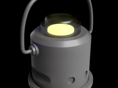 40 Lanterns Base Mesh Pack   Low-poly 3D model