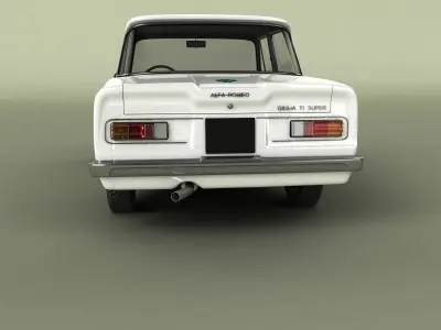 Alfa Romeo Giulia TI Super 3D model