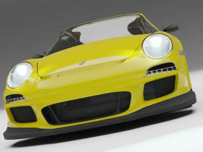 Porsche 911 GT3RS 997-2 3D model