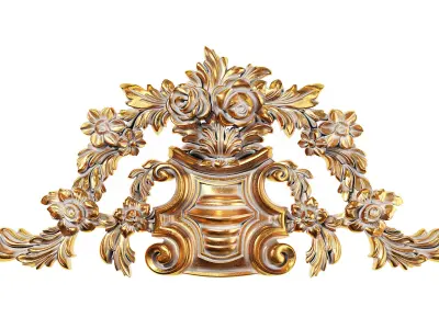 Classic carved 177 3D model