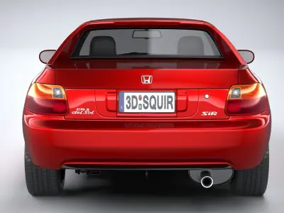 Acura CR-X Del Sol 1992 3D model