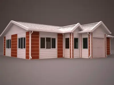PREFABRICATED BUILDING 3 3D model