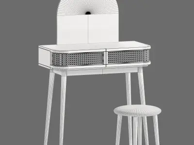 La Redoute Dressing Tables Set 1 3D model