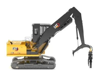 CAT FM568 General Forest And Log Loader Machine 3D model