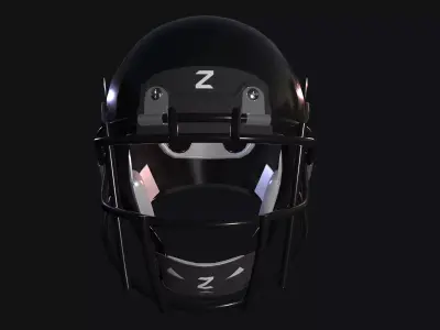 Football Helmet Free low-poly 3D model
