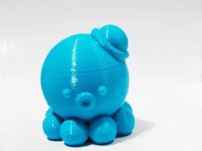 Baby Octopus 3D print model