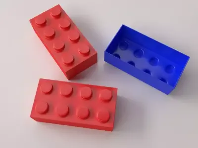 Brick Toy 3D model