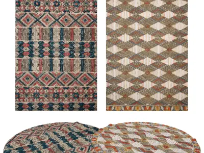 Rugs No 525 Low-poly 3D model