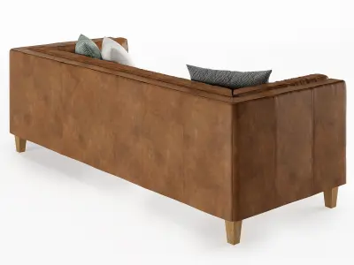 The Vittoria Sofa set 3D model