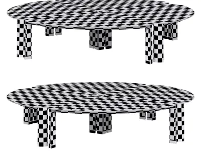Quartetto 218 Table 3D model