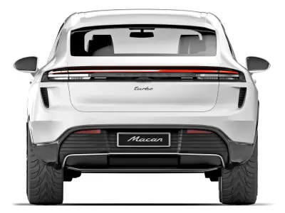 Porsche Macan Turbo 2025 3D model