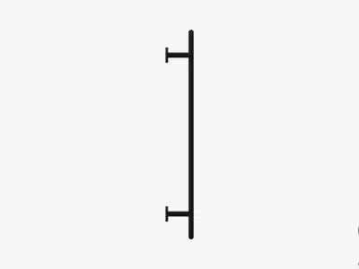 Towel Rail - Ladder - Luxury - Sleek Low-poly 3D model