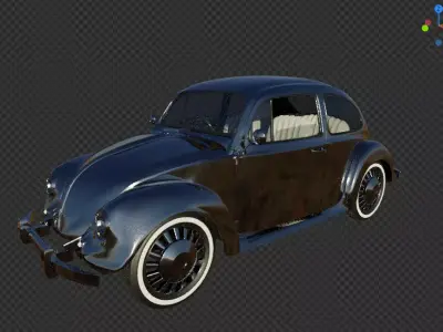 Volkswagen Beetle  3D model