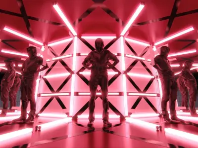 Cube Photo Opportunity 1 3D model