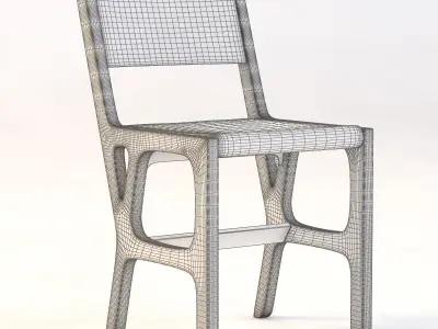 Kahve Chair 3D model
