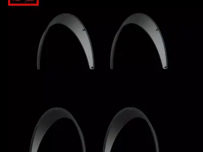 Car fenders 3D print model