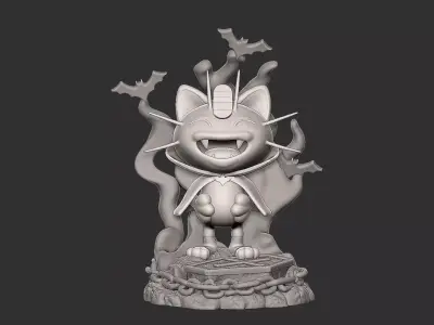 meowth halloween 2025 3D print model