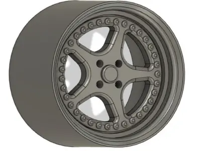 Oz Mito Wheels Model 3D print model