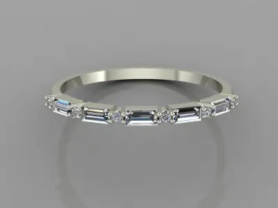 Women Ring 7 3D print model