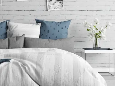 Bedroom set 2 3D model