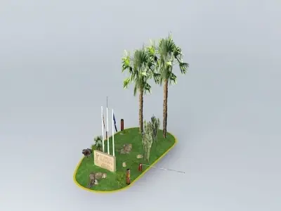 ACCESS TO THE PORT OF SANTA POLA Free 3D model