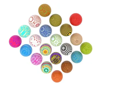 Easter Eggs Collection 3D model