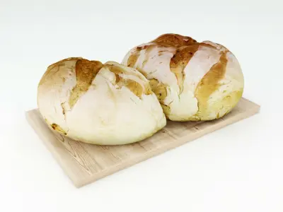 Breads 3D model