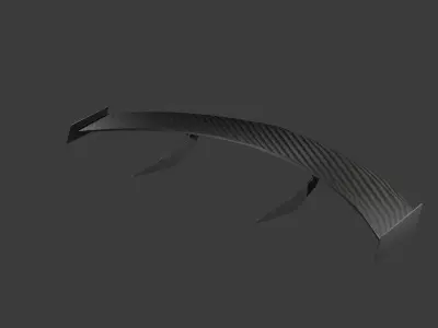 Carbon Spoiler 3D model