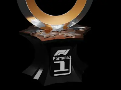 2021 Turkish Grand Prix Trophy 3D print model