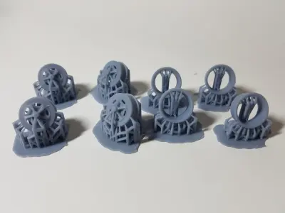 Magnum 500 rims 3D print model