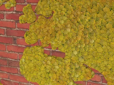 Vertical Garden World Map 3D model