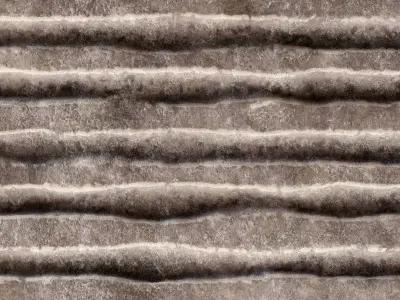 Slab decor hole facture n1 3D model