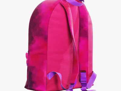 decorative set pink 3D model