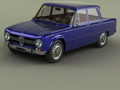 Alfa Romeo Giulia 1300 TI Super 3D model