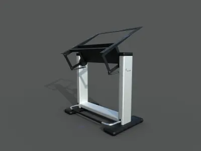 Rocada - Drafting Table Low-poly 3D model