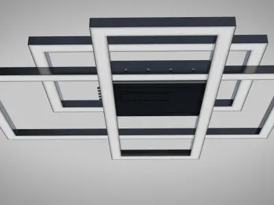 Ceiling Light 5 Low-poly 3D model