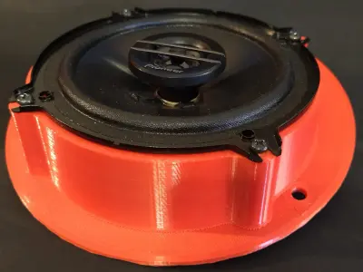 Adapter Opel Astra H Rear Speakers 130mm 3D print model