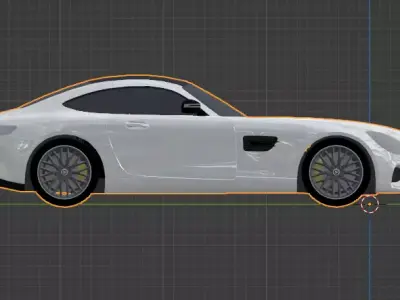 Mercedes-Benz AMG GT  3D model