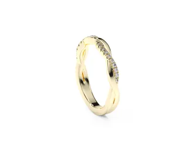 WEDDING RING MY056 3D print model