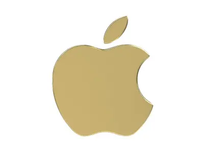 Apple Logo 02 Free low-poly 3D model