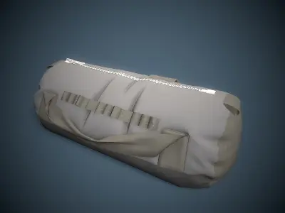 sport bag Low-poly 3D model purchase