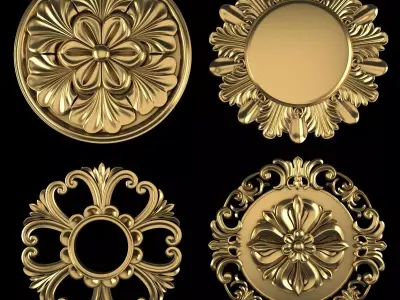 Ornament Element Pack 22 3D model